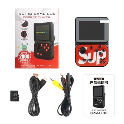 2021 Hediye TV video 5 Emulator Sup Konsol Oyun Denetleyicisi Joystick Taşınabilir Video Oyun Konsolu Taşınabilir Video El Kutusu