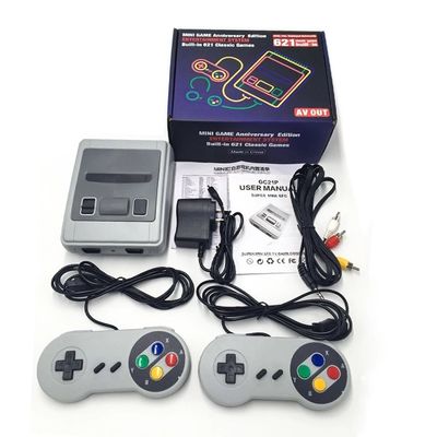 Fabrika Fiyat Retro Mini Klasik TV Video Oyun Konsolu Dahili 621 Oyunlar El Oyun Oyuncusu Taşınabilir Oyun Konsolu Retro