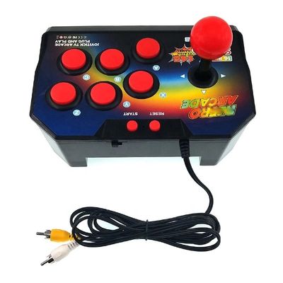 16 Bit Dahili 145 Arcade Oyun Retro Joystick Video Oyun Konsolları Cep ABS Konsol Oyuncular Çubuk Denetleyici Konsol AV