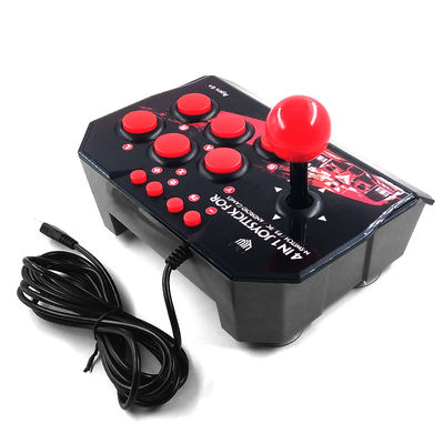 Toptan Fiyat 4'ü 1 arada Retro Arcade Station USB Kablolu Rocker Android TV Oyunları İçin Dövüş Sopa Oyunu Joystick Denetleyicisi