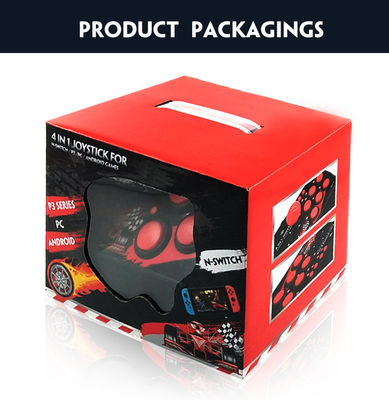 Toptan Fiyat 4'ü 1 arada Retro Arcade Station USB Kablolu Rocker Android TV Oyunları İçin Dövüş Sopa Oyunu Joystick Denetleyicisi