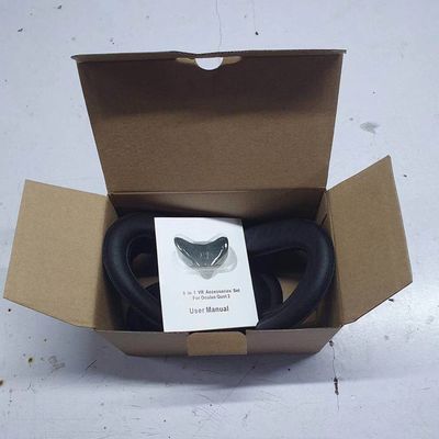 VR Aksesuar Seti Lens Koruyucu + Yüz Pedi Kapak + Yüz Arayüz Braketi + Oculus Quest 2 VR İçin Silikon Burun Pedi