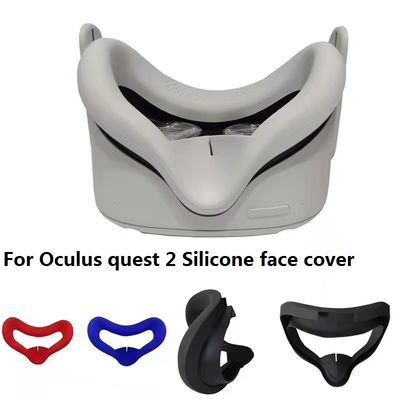 2021 Yeni Yüz Bakımı , ter geçirmez ve hijyenik silikon göz maskesi Oculus Quest 2 VR aksesuarları için yüz koruyucu göz kapağı