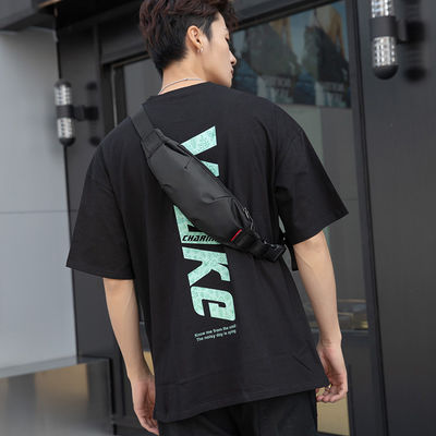 Lüks Moda Erkek Göğüs Çantası Adam Sling Crossbody Çanta Yeni Rahat Çanta Seyahat Telefonu Çantaları