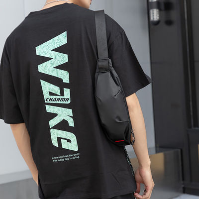 Lüks Moda Erkek Göğüs Çantası Adam Sling Crossbody Çanta Yeni Rahat Çanta Seyahat Telefonu Çantaları