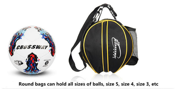 Fabrika Fiyat Taşınabilir Spor Topu Omuz Çantası Futbol Voleybol Depolama Sırt Çantası Çanta Yuvarlak Şekil Omuz Askısı Sırt Çantaları