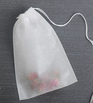 Özelleştirilmiş Tek Kullanımlık PP Dokumasız boş Çay poşeti kahve filtre cebi İpli Herb Gevşek çanta