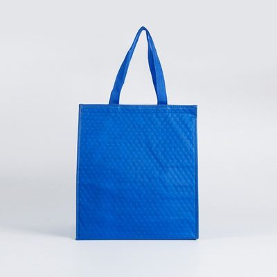 Moda taşınabilir geri dönüştürülebilir pp dokuma olmayan soğutucu çanta seyahat yalıtımlı gıda dağıtım tote yeniden kullanılabilir termal öğle yemeği çantası