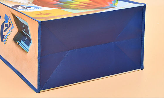 Süpermarketler tarafından alışverişe gitmek için kullanılan fabrika sınır ötesi toptan laminasyonlu alışveriş poşetleri