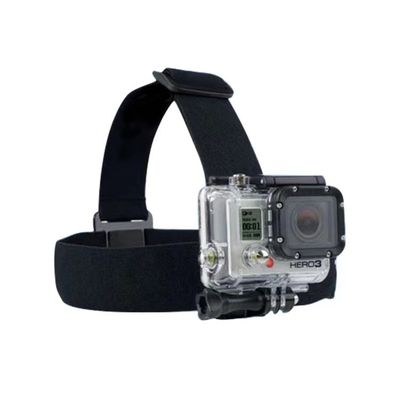 Ayarlanabilir Kablo Demeti Eylem Kamera Aksesuarları Elastik kaymaz Kafa Kayışı Dağı GoPro Hero SJCAM AKASO Xiaoyi Yi 4 k DJI