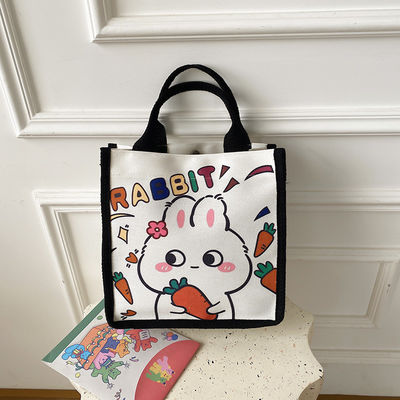 Winnie The Pooh Lastik Damga Alışveriş Çantası Kiki Titi Karikatür Omuz Kanvas Bayanlar
