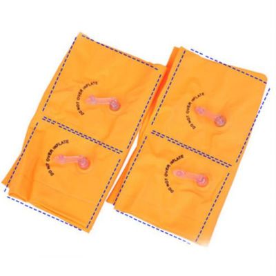 Çocuklar Yüzme Kol Halkası Katlanabilir PVC Şişme Şamandıra Hava Kollu Daire