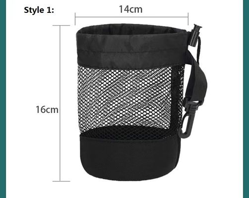 Depolama Golf Tenis Topu için Polyester Spor İpli Çanta Örgü Cep Net Kese