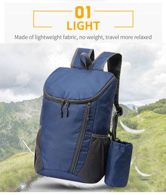 23L Katlanabilir Dağcılık Çantası Ultralight Açık Bisiklet Sırt Çantası Seyahat Yürüyüşü
