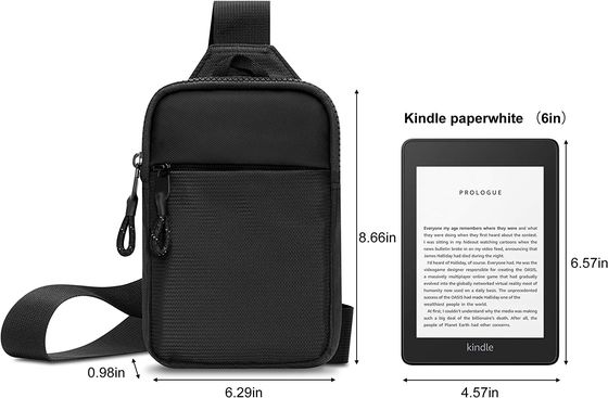 Seyahat için Erkekler Kadınlar Küçük Crossbody Göğüs Çantası Omuz Çantası Messenger Çanta