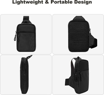 Seyahat için Erkekler Kadınlar Küçük Crossbody Göğüs Çantası Omuz Çantası Messenger Çanta