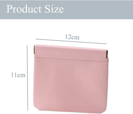 Suya Dayanıklı Deri Hafif Çanta Cebi Kozmetik Çantası Squeeze Pocket