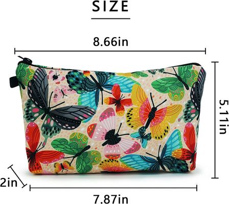Moda hafif suya dayanıklı kozmetik çantası fermuarlı makyaj çantaları