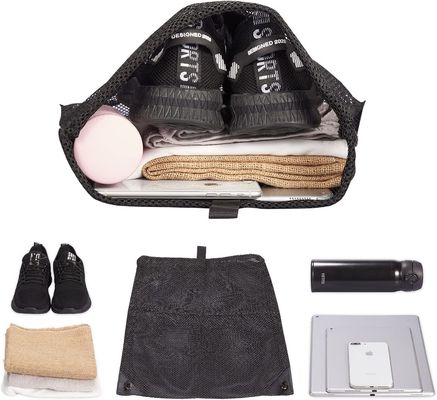 Spor Salonu Çamaşırhane Deniz Kabuğu Oyuncak Ve Plaj Bulguları İçin Mantar Avı Örgü İpli Çanta