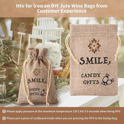 Çevre Koruma Mücevher Çantaları Pamuklu Kahve Çekirdeği Depolama