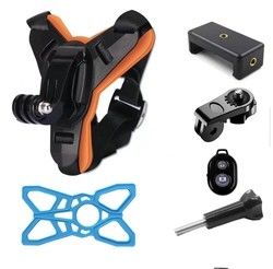 Düzenlenebilir Gopro Göğüs Kemeri Kemeri Gopro Hero Aksesuarları için Vücut Tripod Harness Mount