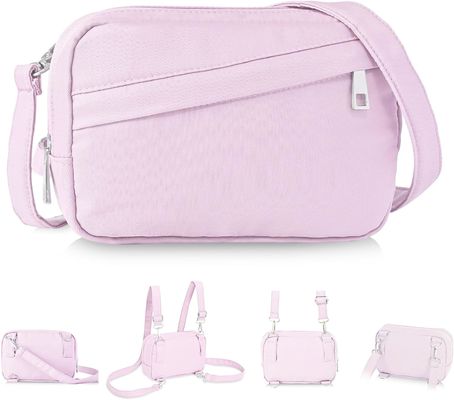 Suya dayanıklı Crossbody Çanta Kadınlar için Çoklu Konumlu Fanny Pack Mini Kemer Çanta