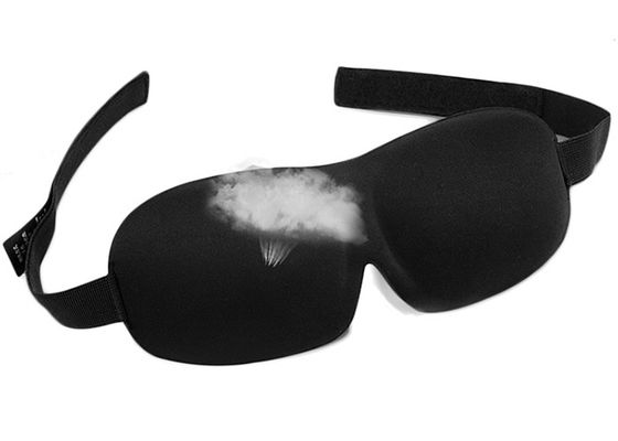 Özel Baskılı Köpük 3D Uyku Göz Maskesi Ergonomik Gece Göz Maskesi