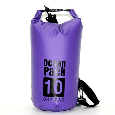 En iyi su geçirmez spor çanta, giysi için PVC malzeme ile 10l kuru çanta