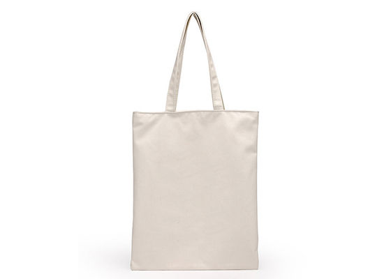 Pamuk Kanvas Toplu Boy Beyaz Düz Bez Çantalar Transfer Baskı Logo