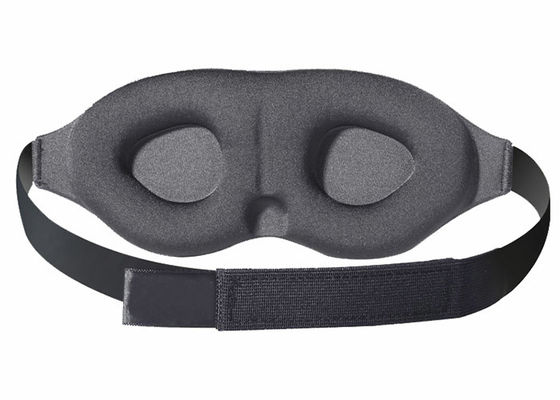 Yatmadan Uyku İçin Erkek Işık Engelleme 3D Uyku Göz Maskesi Polyester
