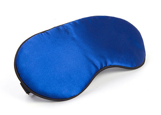 Ayarlanabilir Kayış 3D Uyku Göz Maskesi Mavi Uyku Maskesi 20.5*9.5cm