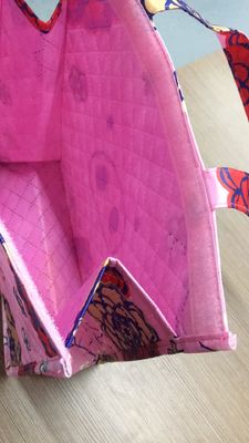 Kişiselleştirilmiş Alışveriş Çantaları Renkli Kanvas Malzeme Katlanabilir Yüksek Uçlu Tip